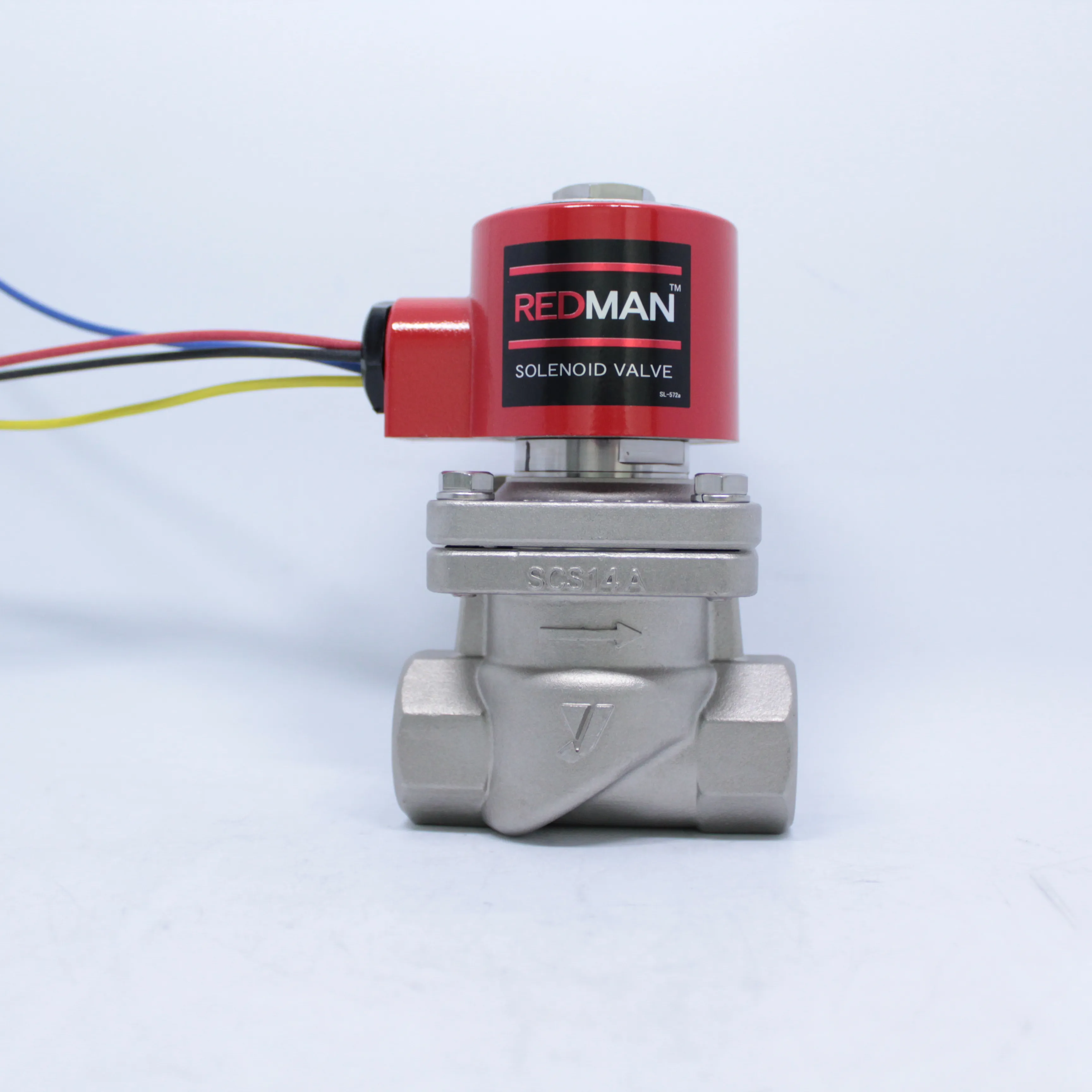 Yoshitake Steam Solenoid Valve, REDMAN Stainless Steel DP-100 On-off Valve, 3/4 Inch